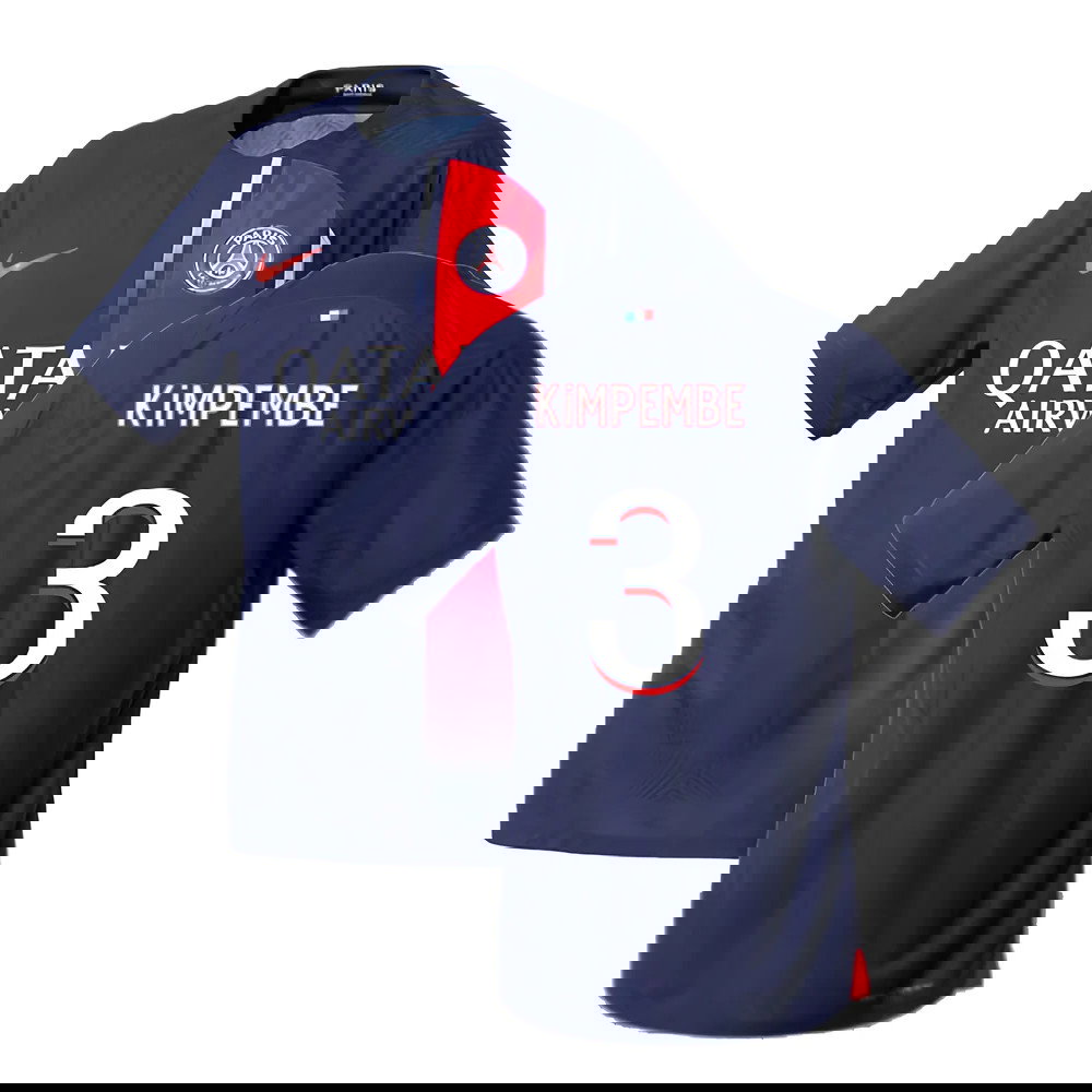 2023-2024 PSG Home Match Authentic Shirt (Kimpembe 3)