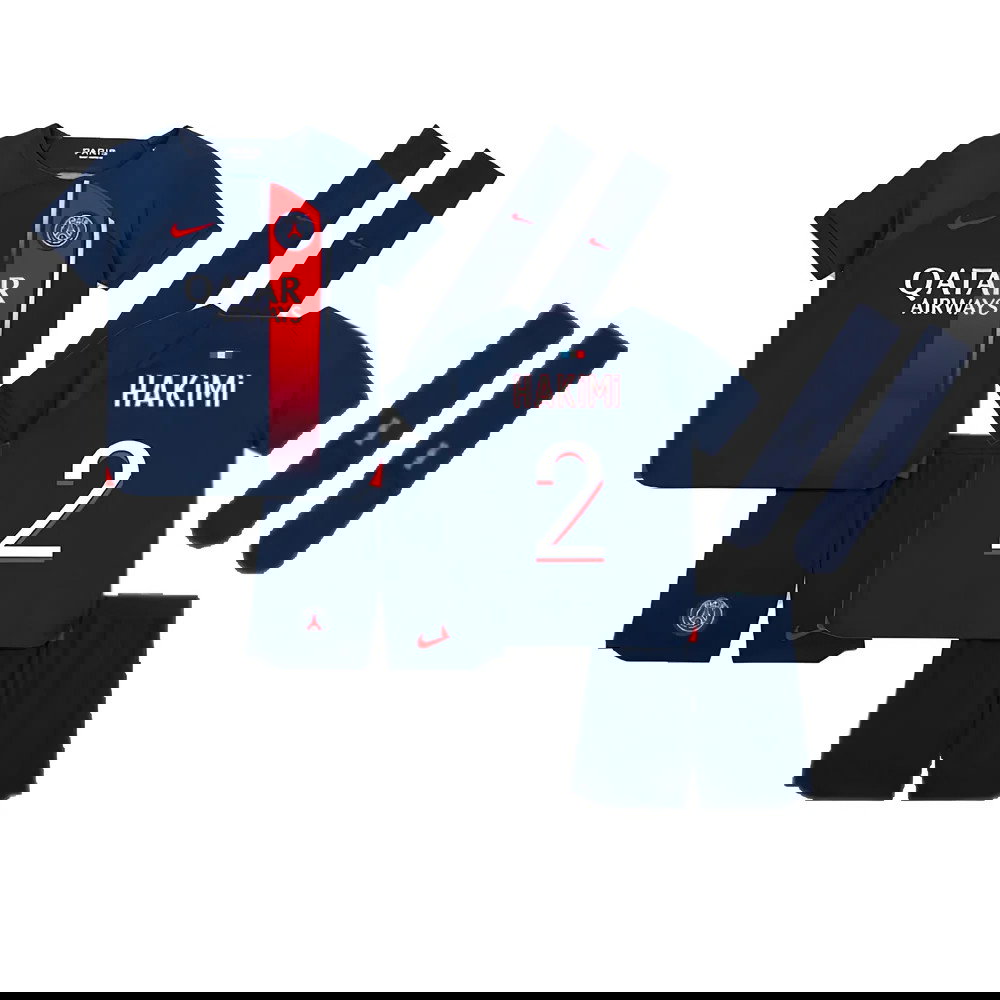 2023-2024 PSG Home Mini-Kit (Hakimi 2)