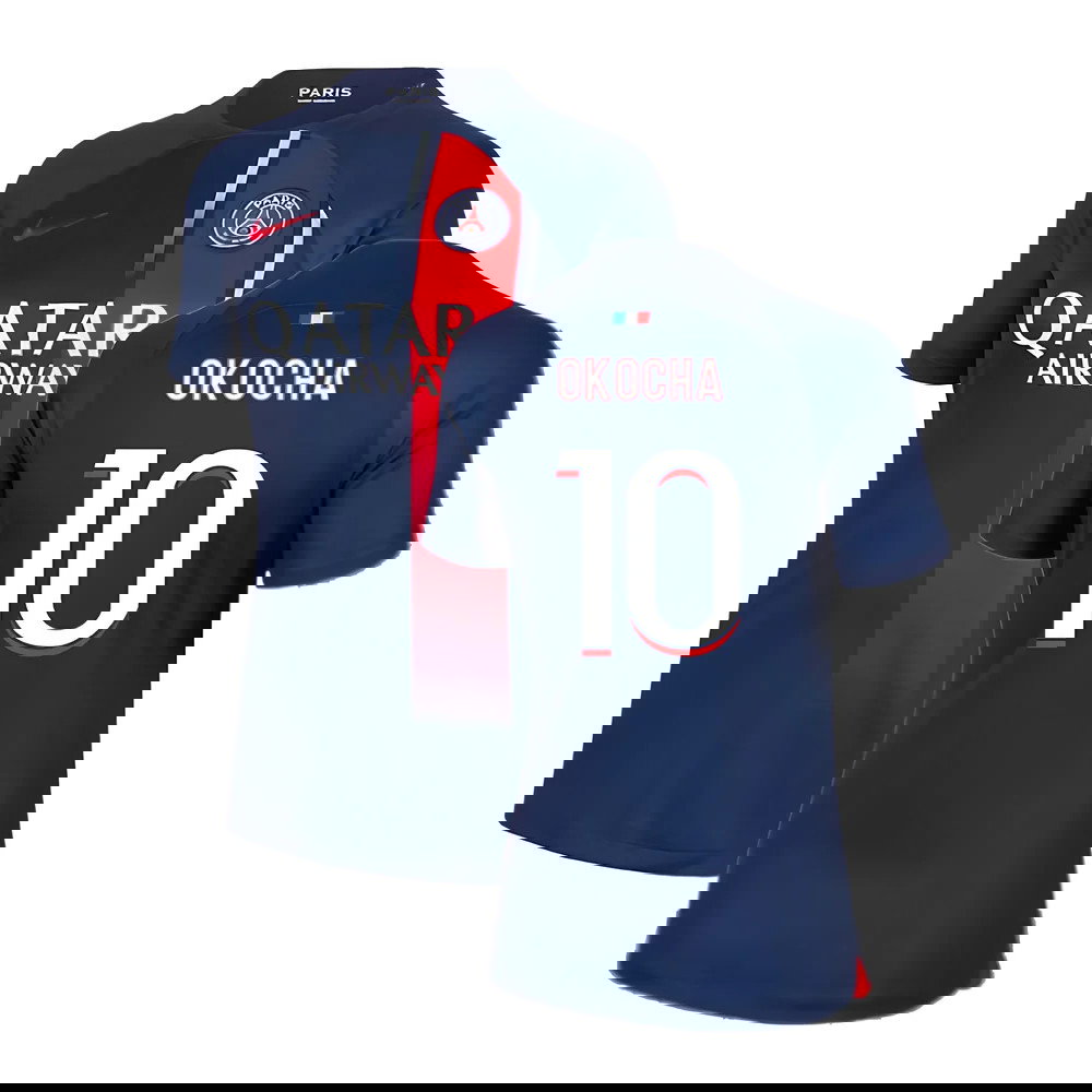 2023-2024 PSG Home Shirt (Ladies) (Okocha 10)
