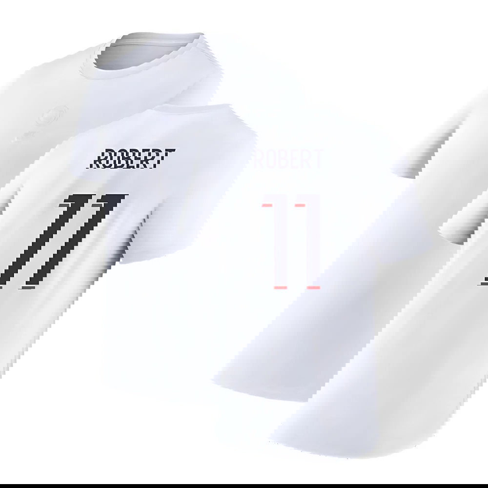 2023-2024 PSG Premium Essentials T-shirt (White) (Robert 11)