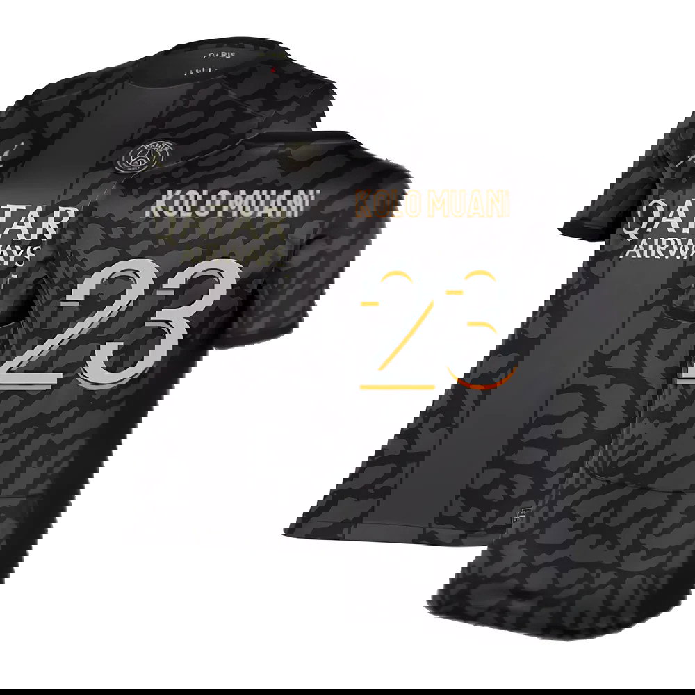 2023-2024 PSG Third Shirt (Womens) (Kolo Muani 23)