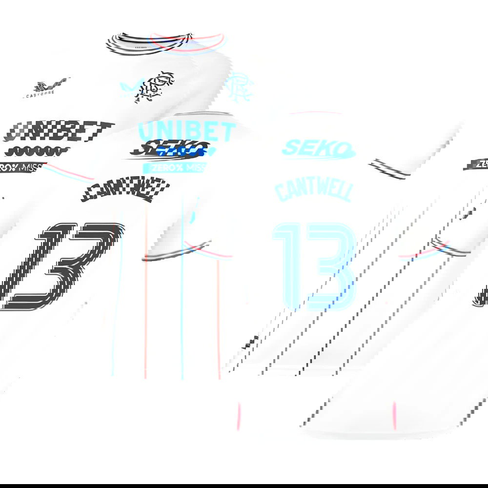 2023-2024 Rangers Away Shirt (Cantwell 13)