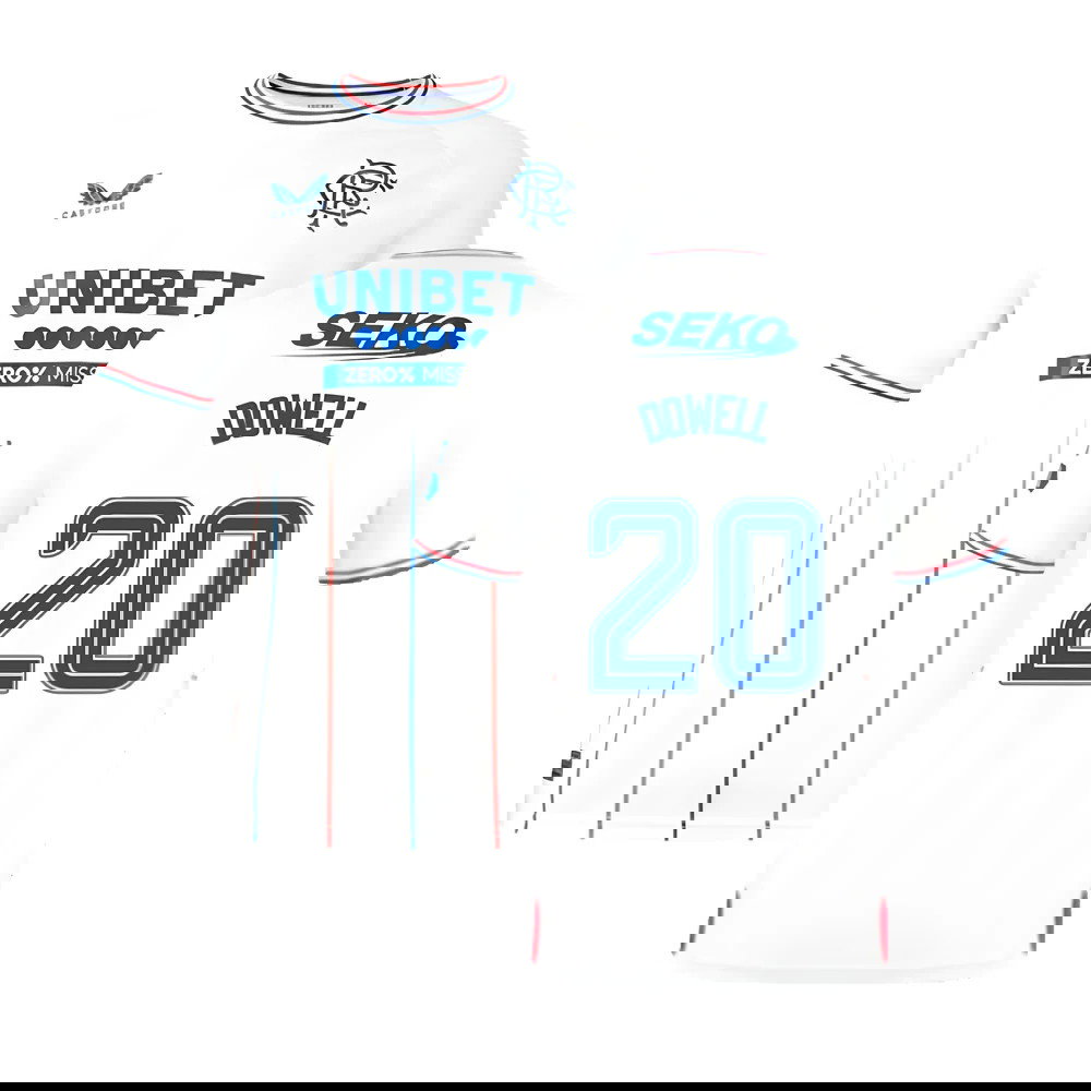 2023-2024 Rangers Away Shirt (Dowell 20)