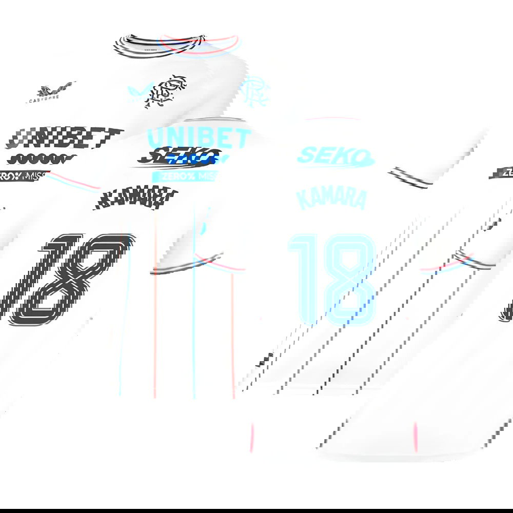 2023-2024 Rangers Away Shirt (Kamara 18)