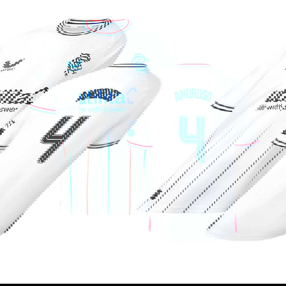 2023-2024 Rangers Away Shirt (Kids) (Amoruso 4)