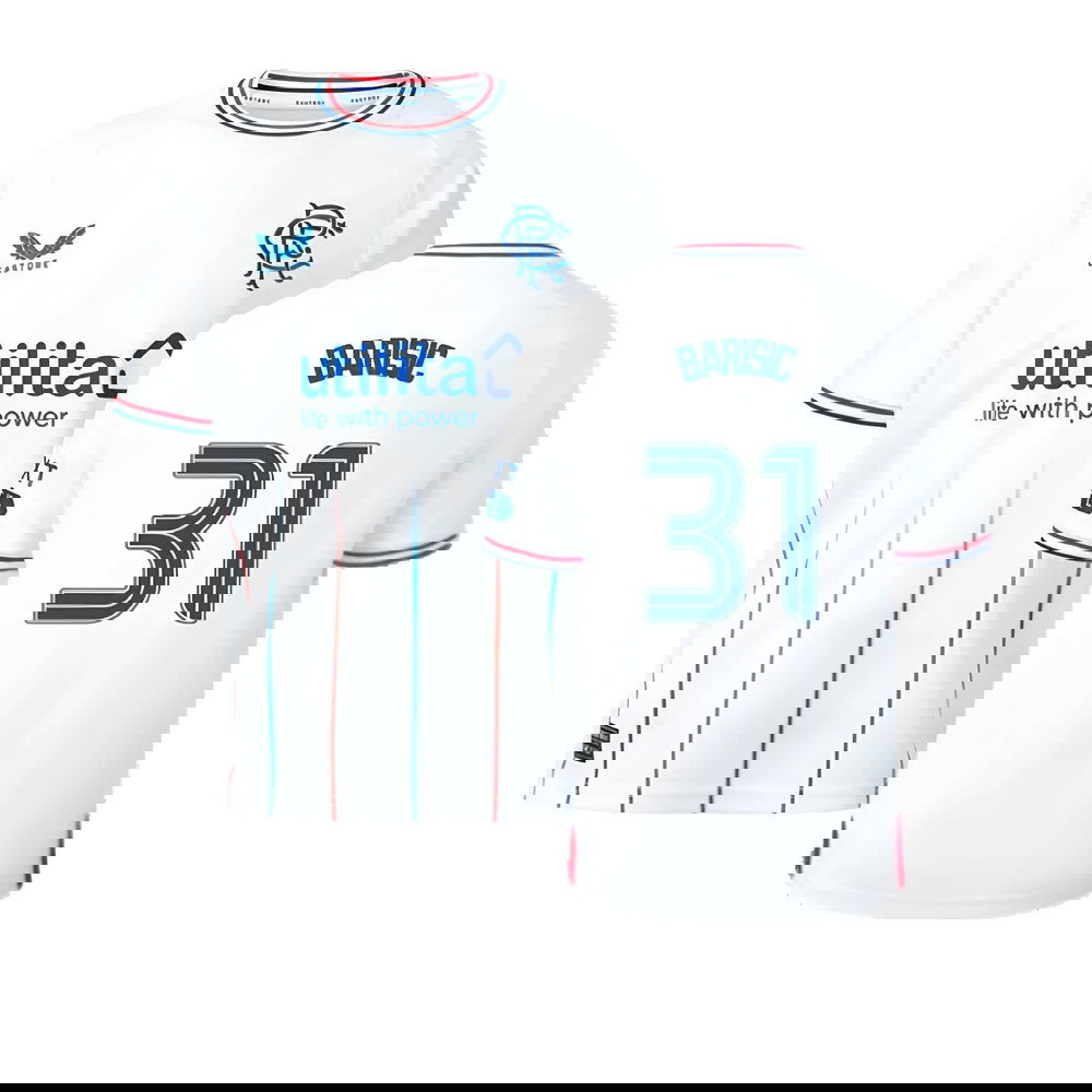 2023-2024 Rangers Away Shirt (Kids) (Barisic 31)