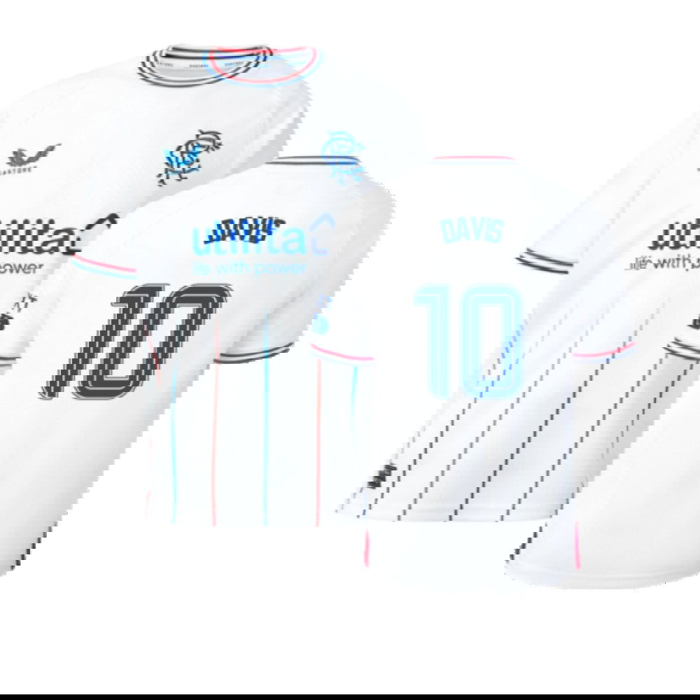 2023-2024 Rangers Away Shirt (Kids) (Davis 10)