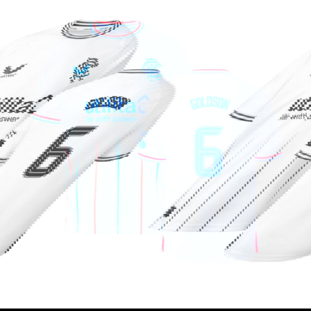 2023-2024 Rangers Away Shirt (Kids) (Goldson 6)