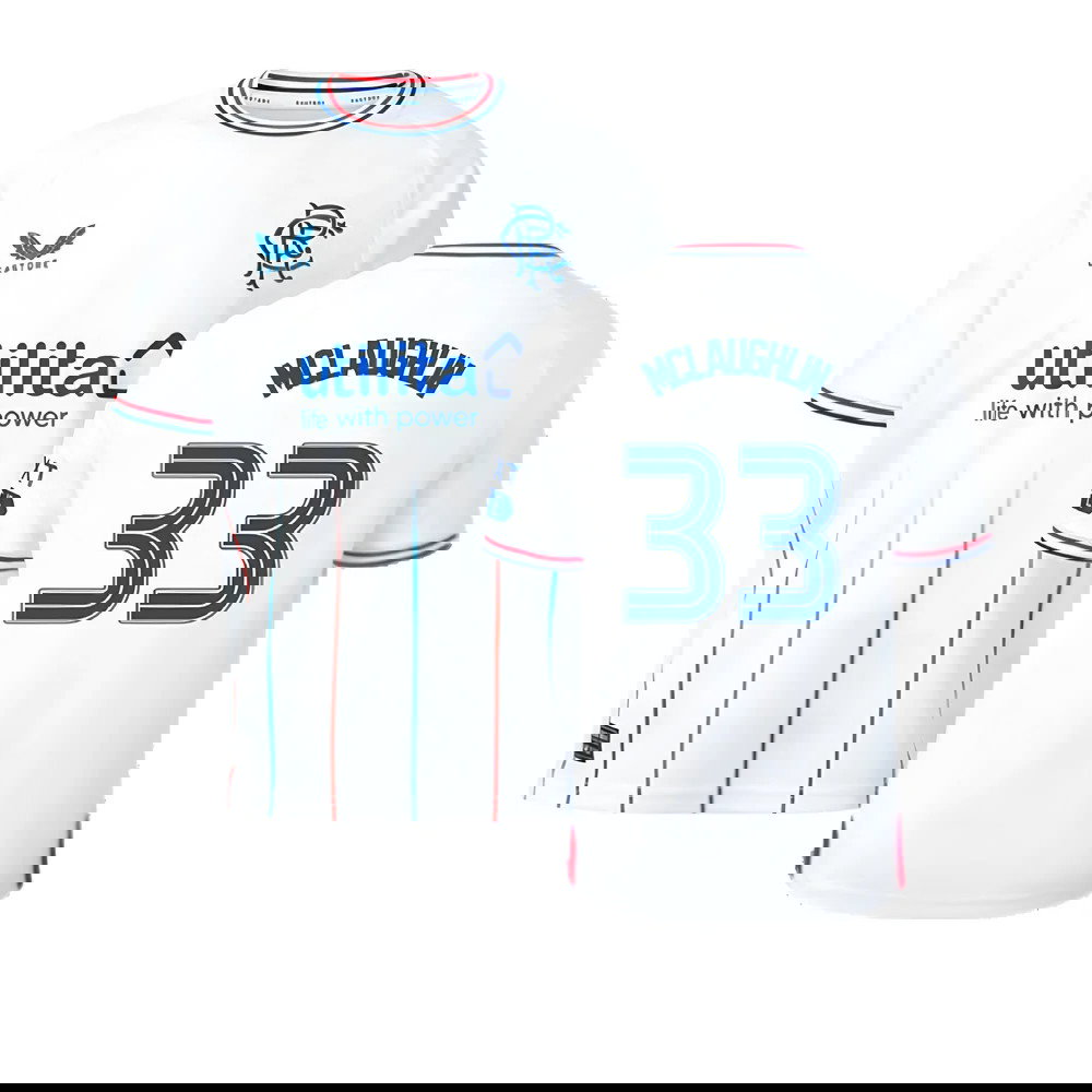 2023-2024 Rangers Away Shirt (Kids) (McLaughlin 33)