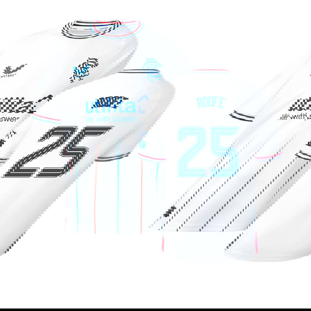 2023-2024 Rangers Away Shirt (Kids) (Roofe 25)