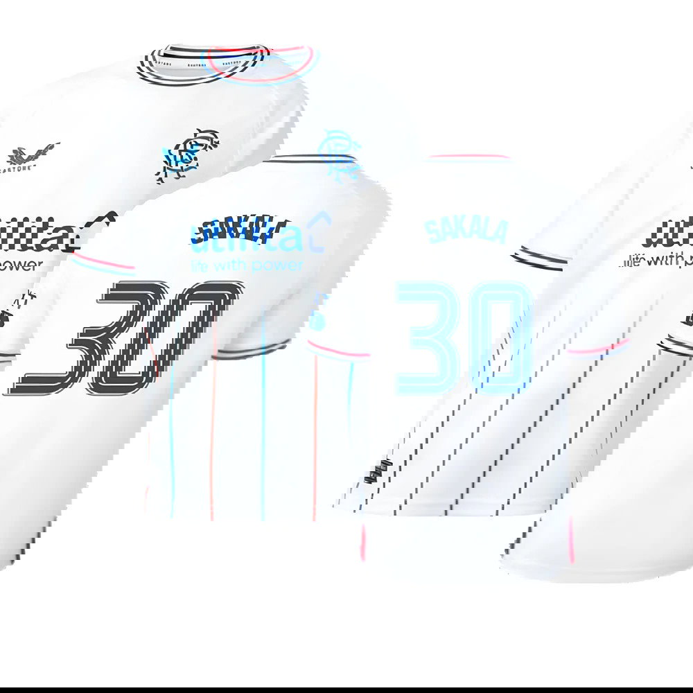 2023-2024 Rangers Away Shirt (Kids) (Sakala 30)