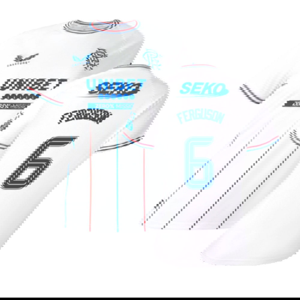 2023-2024 Rangers Away Shirt (Ladies) (Ferguson 6)