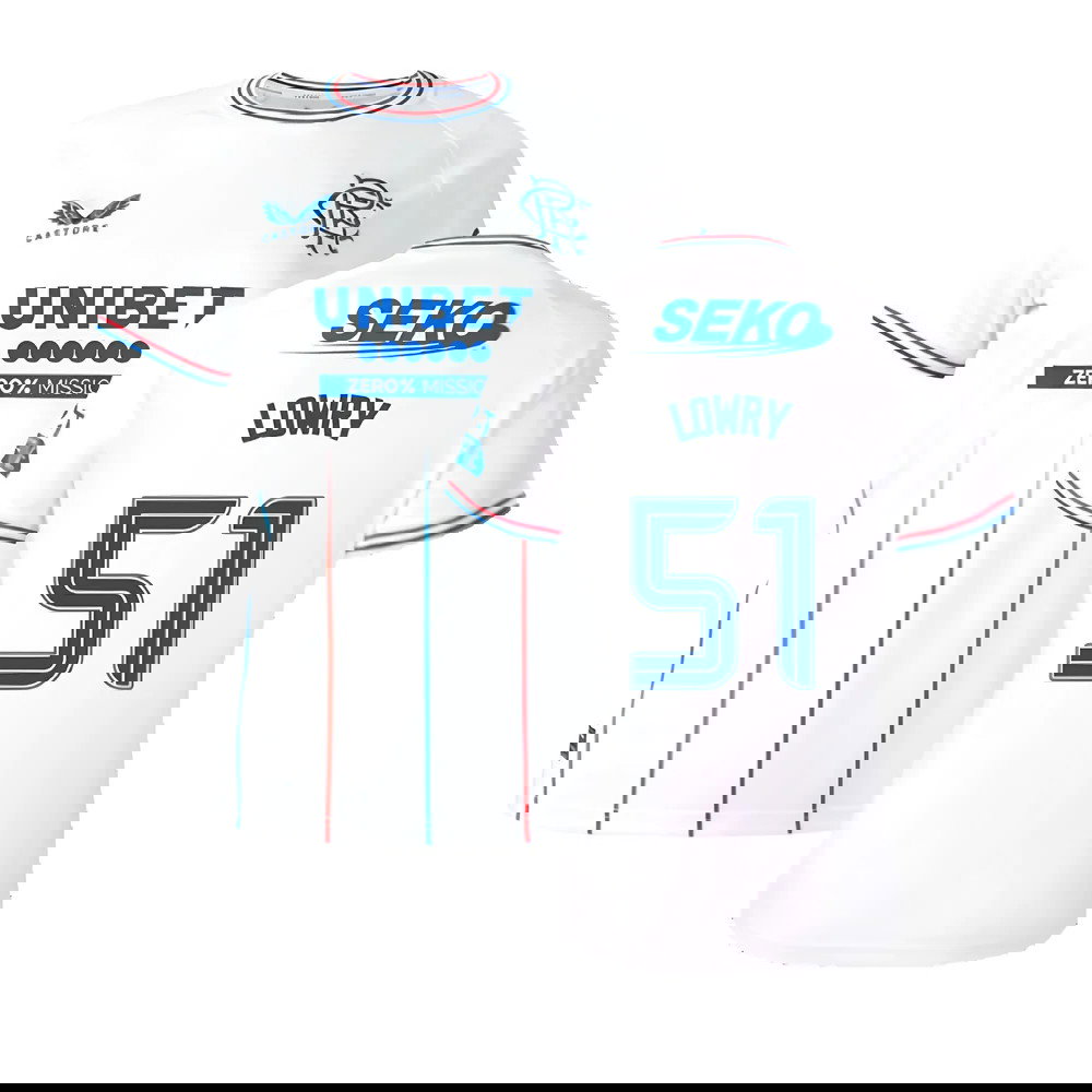 2023-2024 Rangers Away Shirt (Ladies) (Lowry 51)