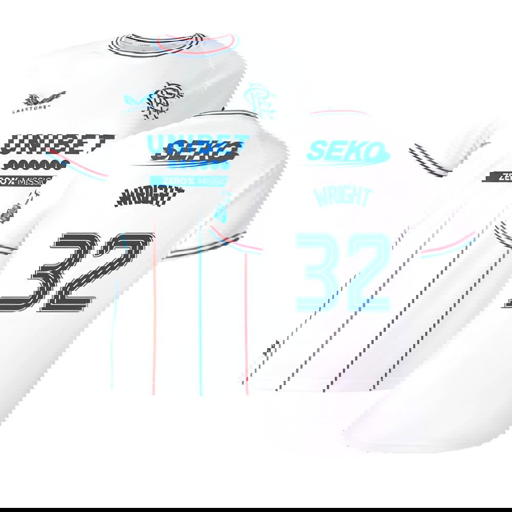 2023-2024 Rangers Away Shirt (Ladies) (Wright 32)