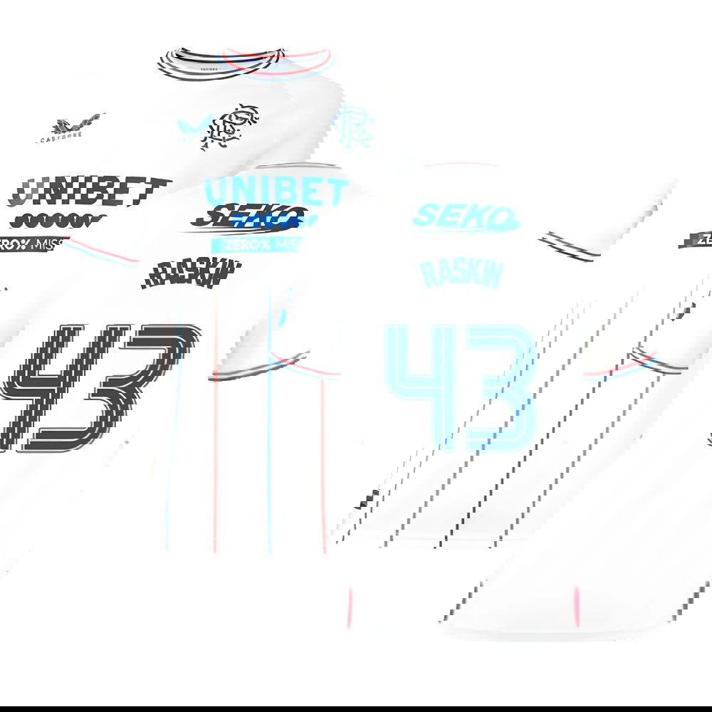 2023-2024 Rangers Away Shirt (Raskin 43)