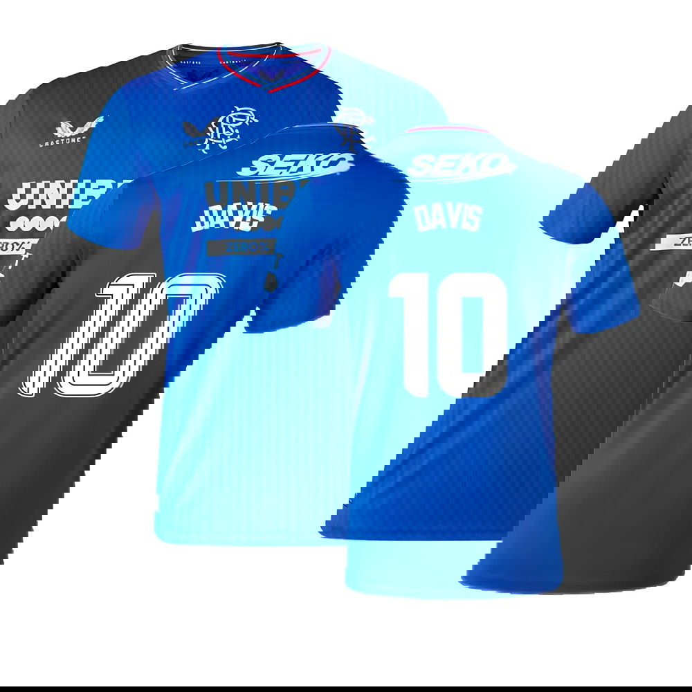 2023-2024 Rangers Home Shirt (Davis 10)