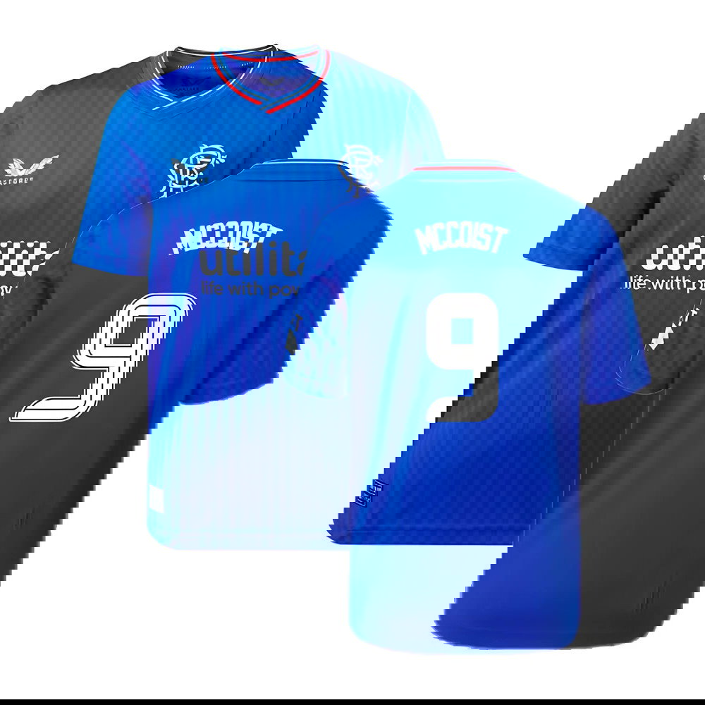 2023-2024 Rangers Home Shirt (Kids) (McCoist 9)