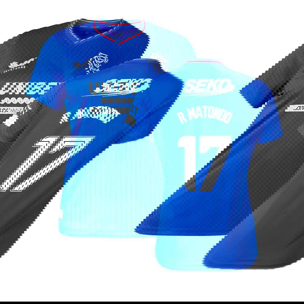 2023-2024 Rangers Home Shirt (Ladies) (R Matondo 17)