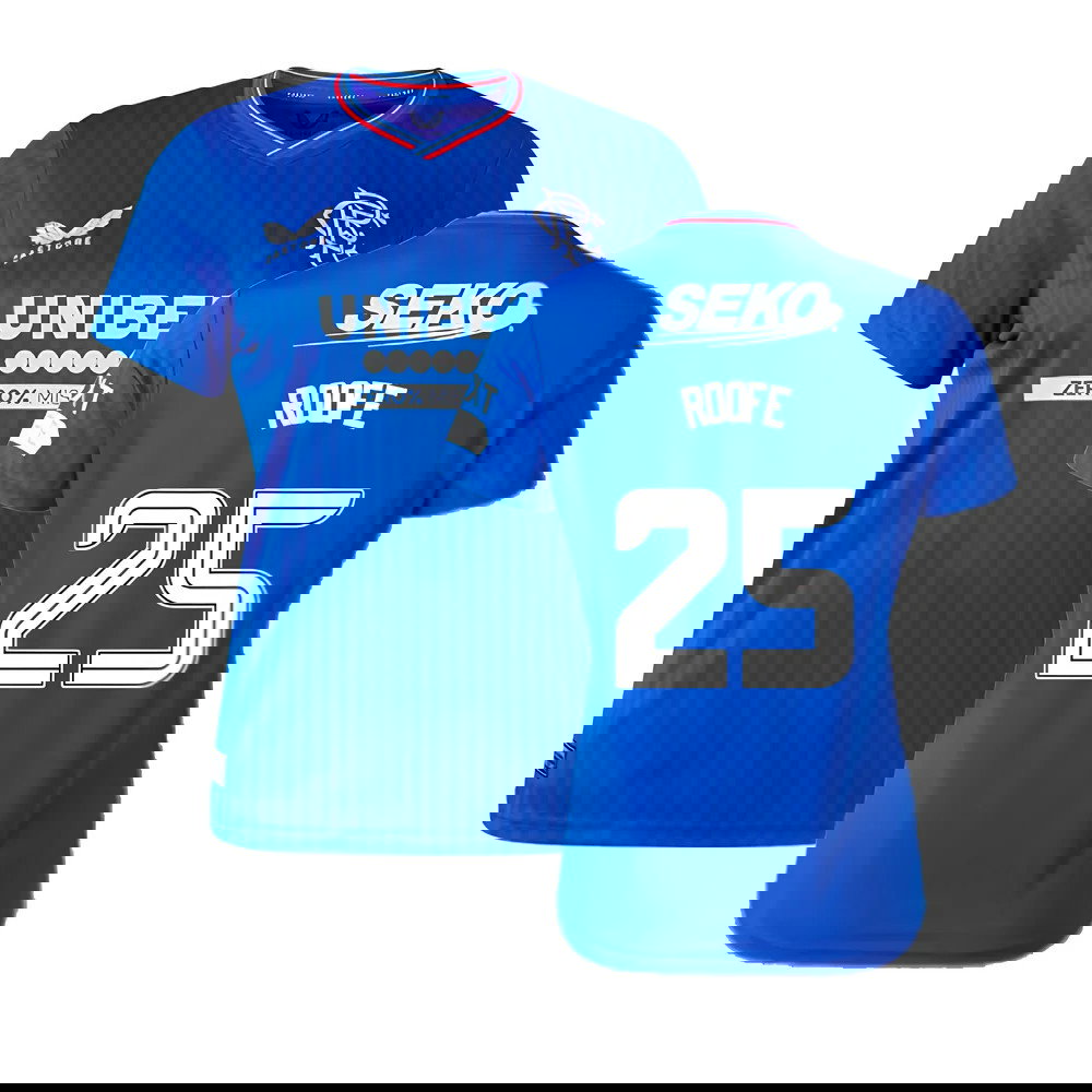 2023-2024 Rangers Home Shirt (Ladies) (Roofe 25)