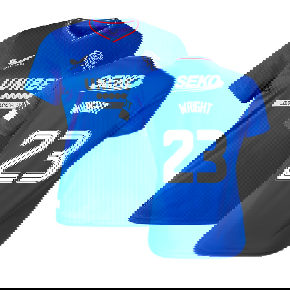 2023-2024 Rangers Home Shirt (Ladies) (Wright 23)