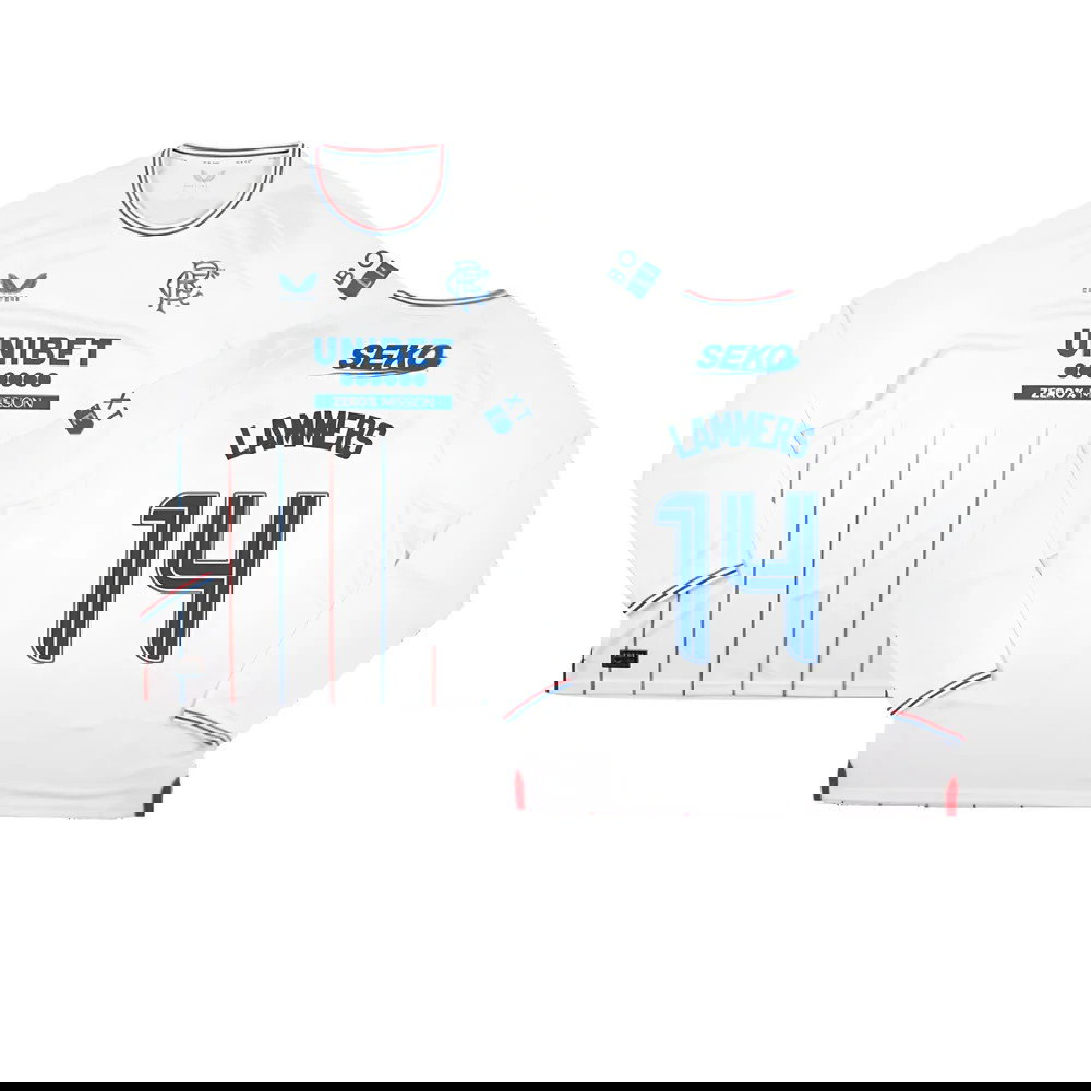 2023-2024 Rangers Long Sleeve Away Shirt (Lammers 14)