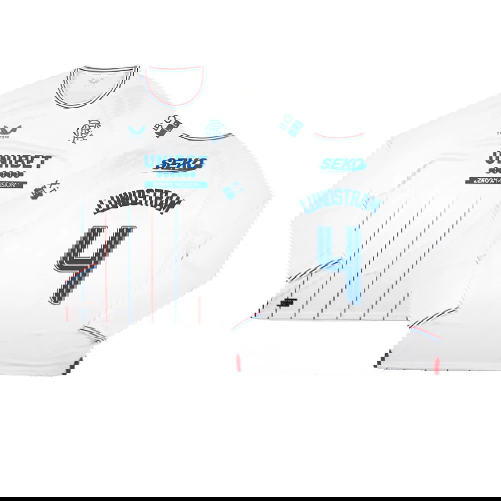 2023-2024 Rangers Long Sleeve Away Shirt (Lundstram 4)