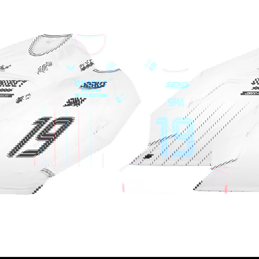 2023-2024 Rangers Long Sleeve Away Shirt (Sima 19)