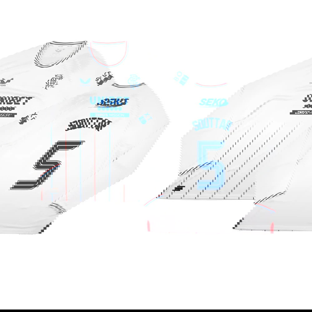 2023-2024 Rangers Long Sleeve Away Shirt (Souttar 5)