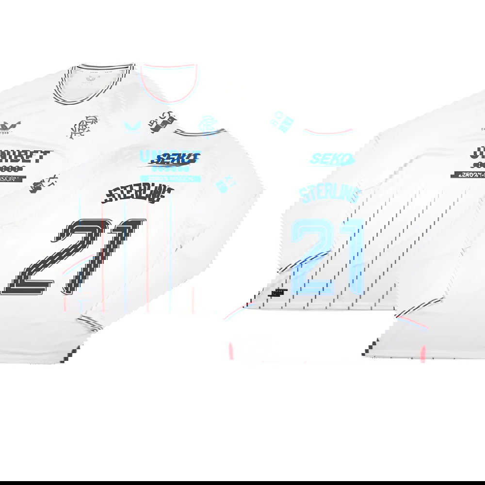 2023-2024 Rangers Long Sleeve Away Shirt (Sterling 21)