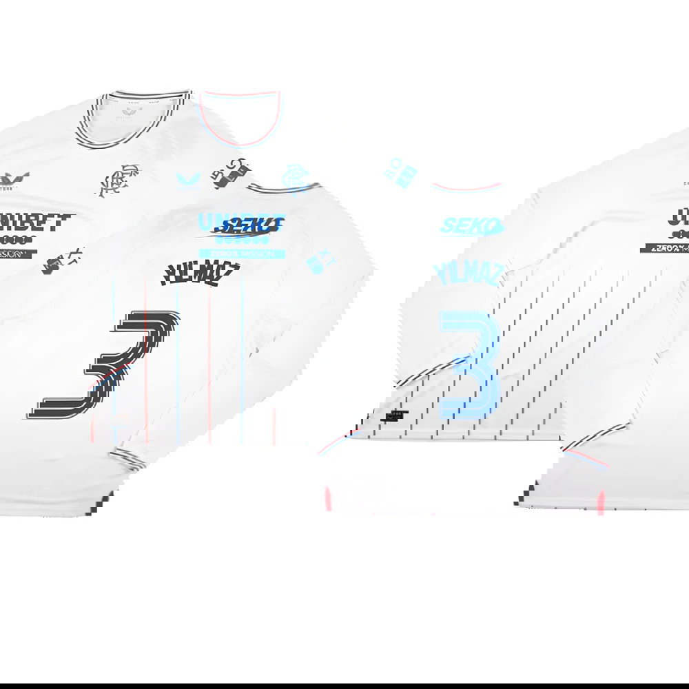 2023-2024 Rangers Long Sleeve Away Shirt (Yilmaz 3)