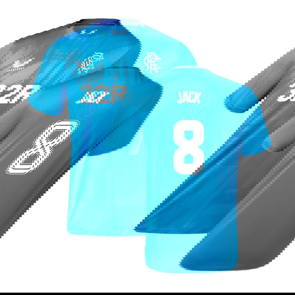2023-2024 Rangers Players Training Tee (Deep Water) (Jack 8)