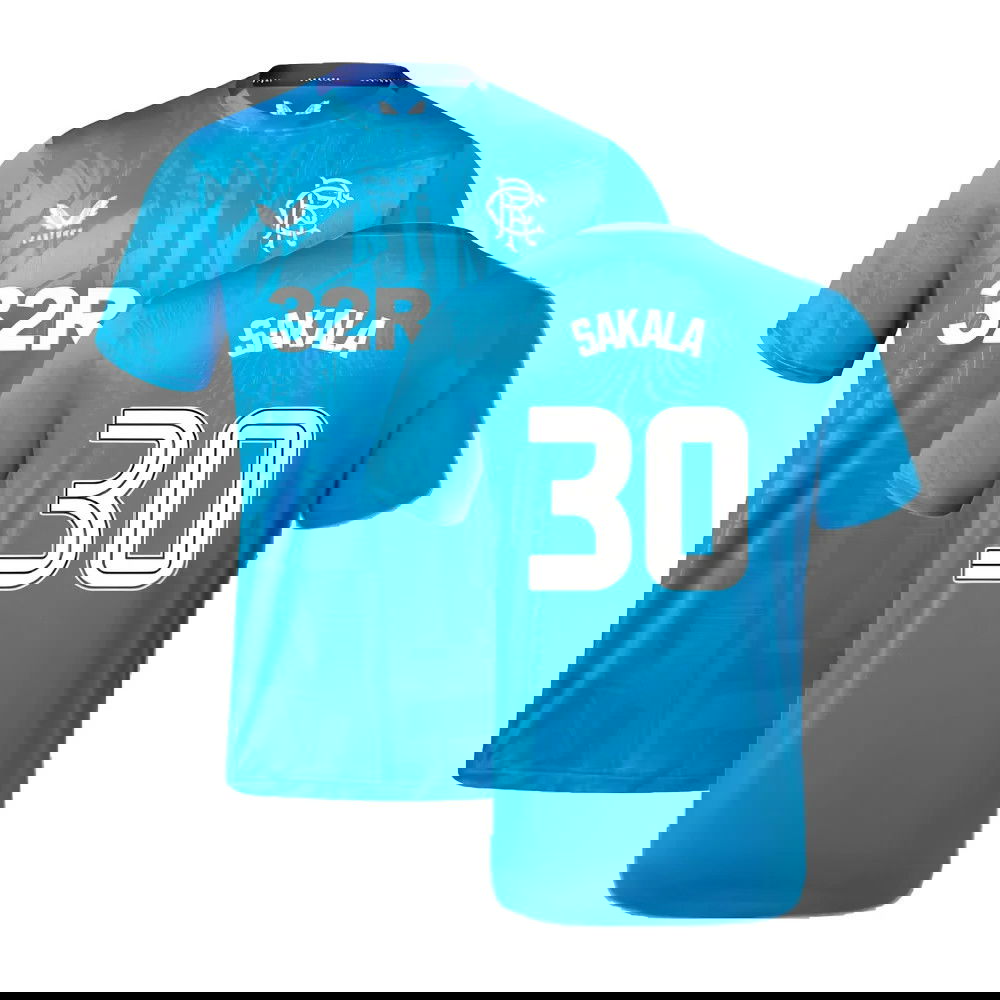 2023-2024 Rangers Players Training Tee (Deep Water) (Sakala 30)