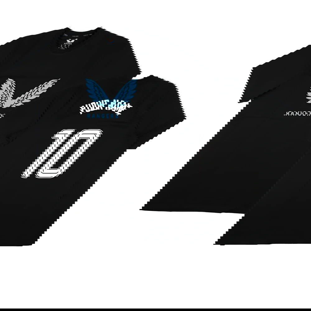 2023-2024 Rangers Players Travel Logo Tee (Black) (Your Name)