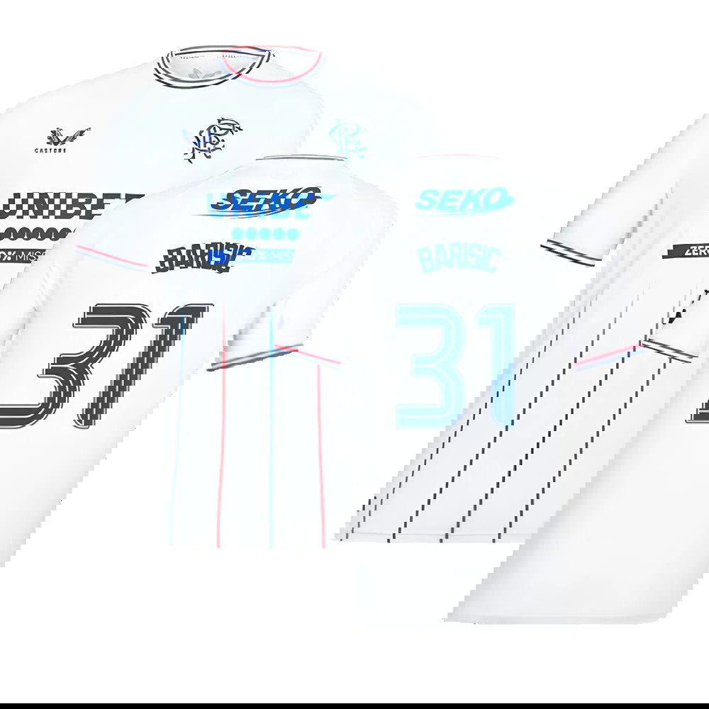 2023-2024 Rangers Pro Authentic Away Shirt (Barisic 31)