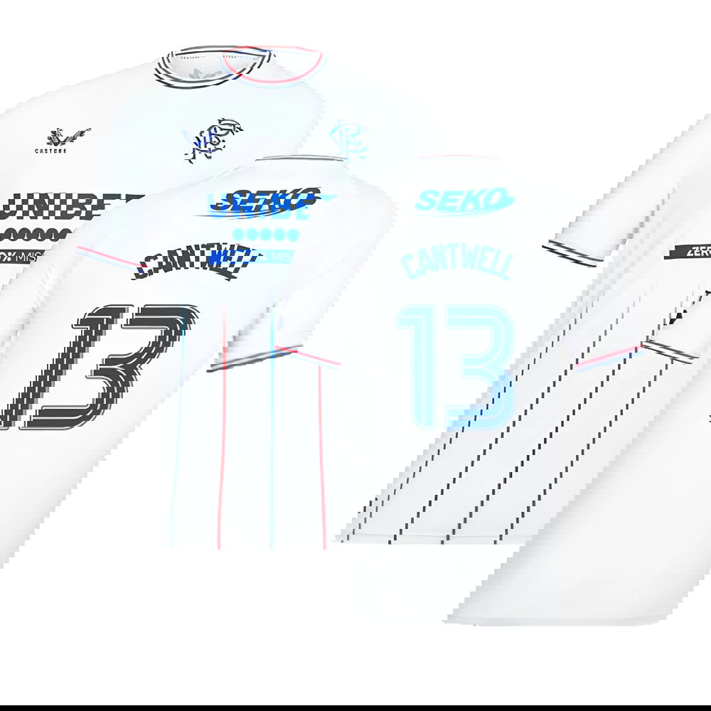 2023-2024 Rangers Pro Authentic Away Shirt (Cantwell 13)