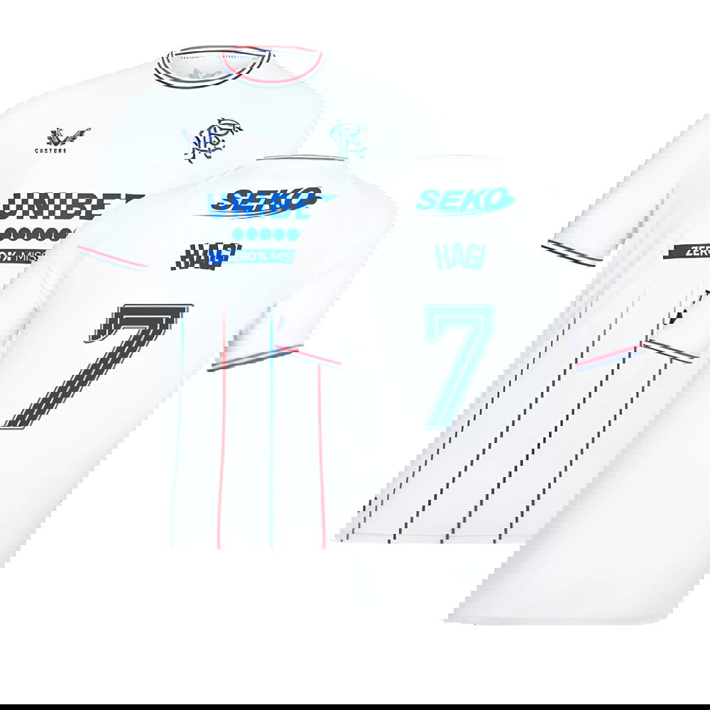 2023-2024 Rangers Pro Authentic Away Shirt (Hagi 7)
