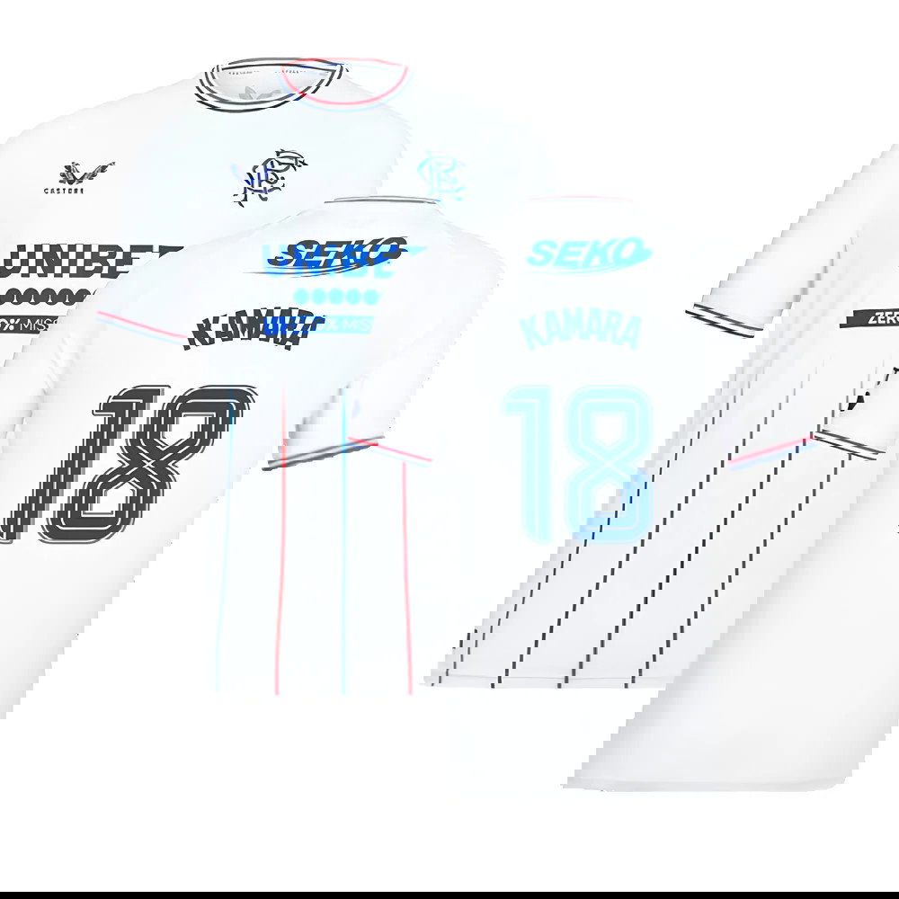 2023-2024 Rangers Pro Authentic Away Shirt (Kamara 18)