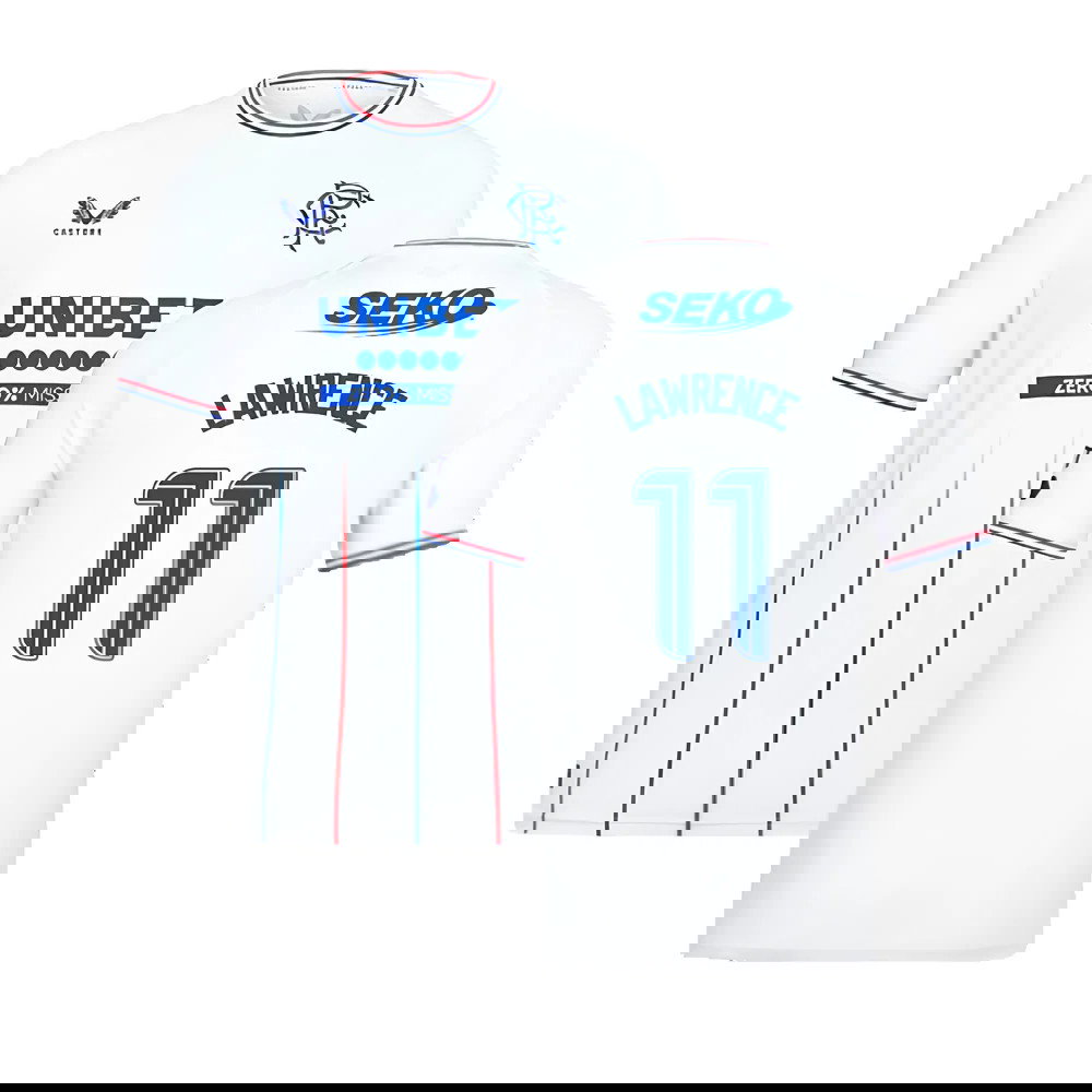 2023-2024 Rangers Pro Authentic Away Shirt (Lawrence 11)