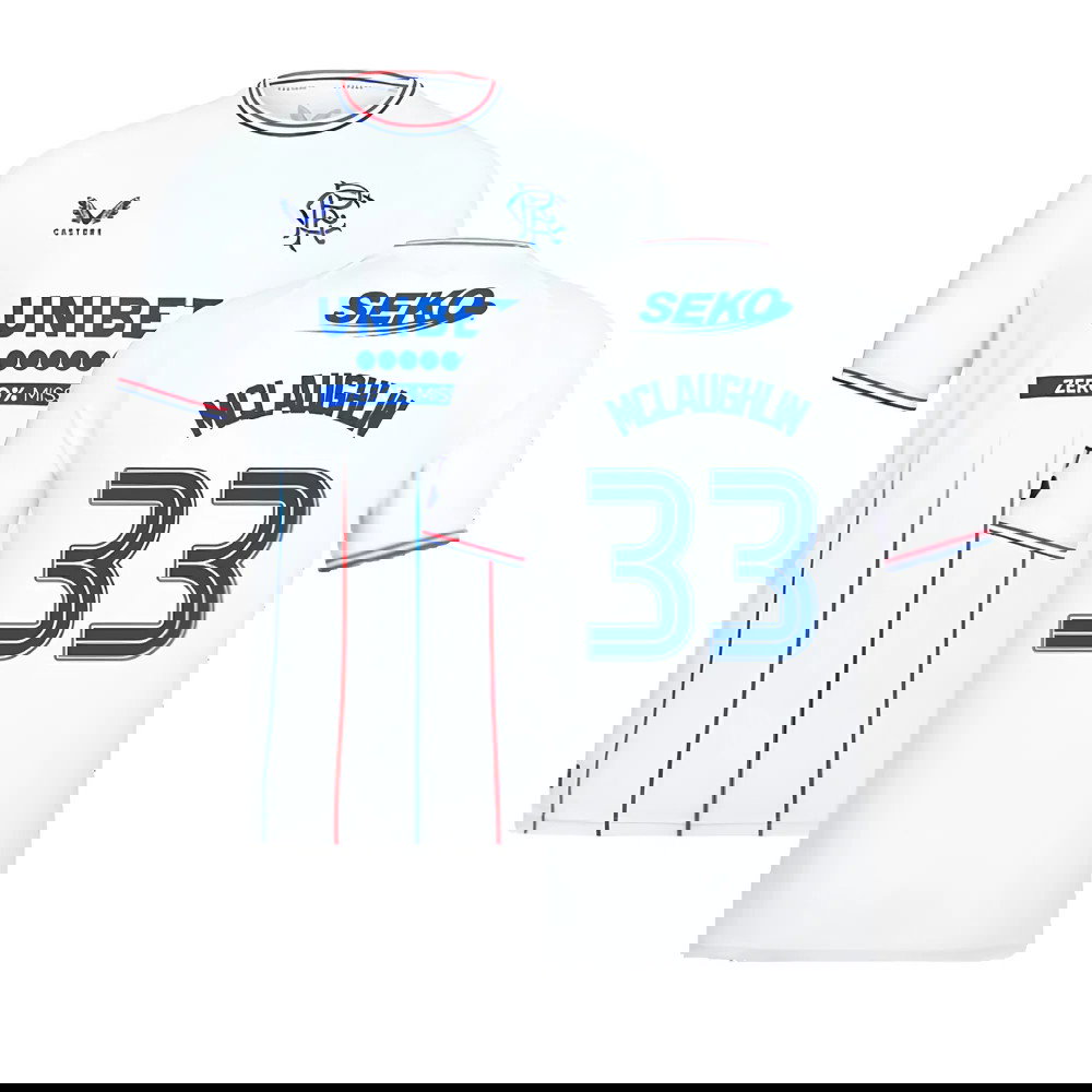 2023-2024 Rangers Pro Authentic Away Shirt (McLaughlin 33)
