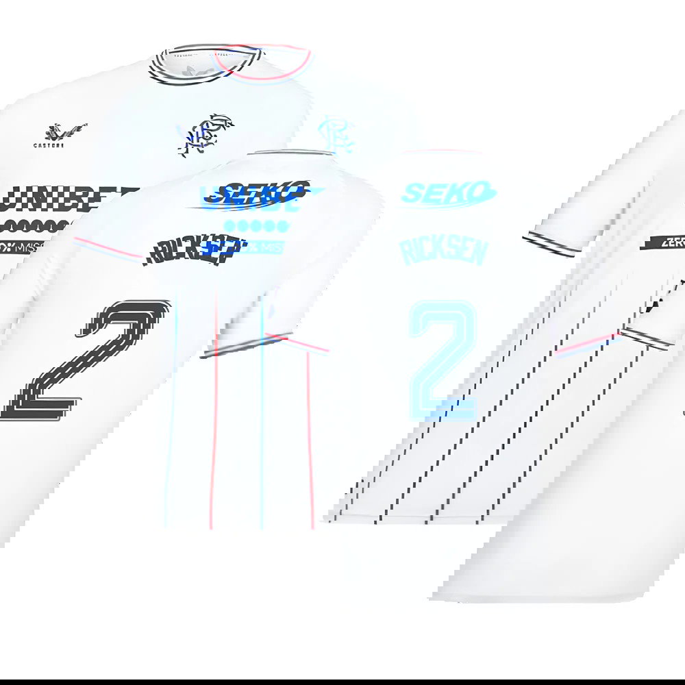 2023-2024 Rangers Pro Authentic Away Shirt (Ricksen 2)