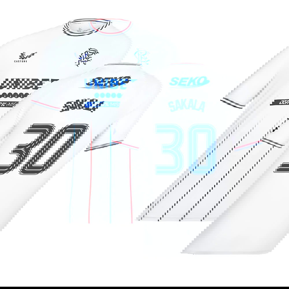 2023-2024 Rangers Pro Authentic Away Shirt (Sakala 30)