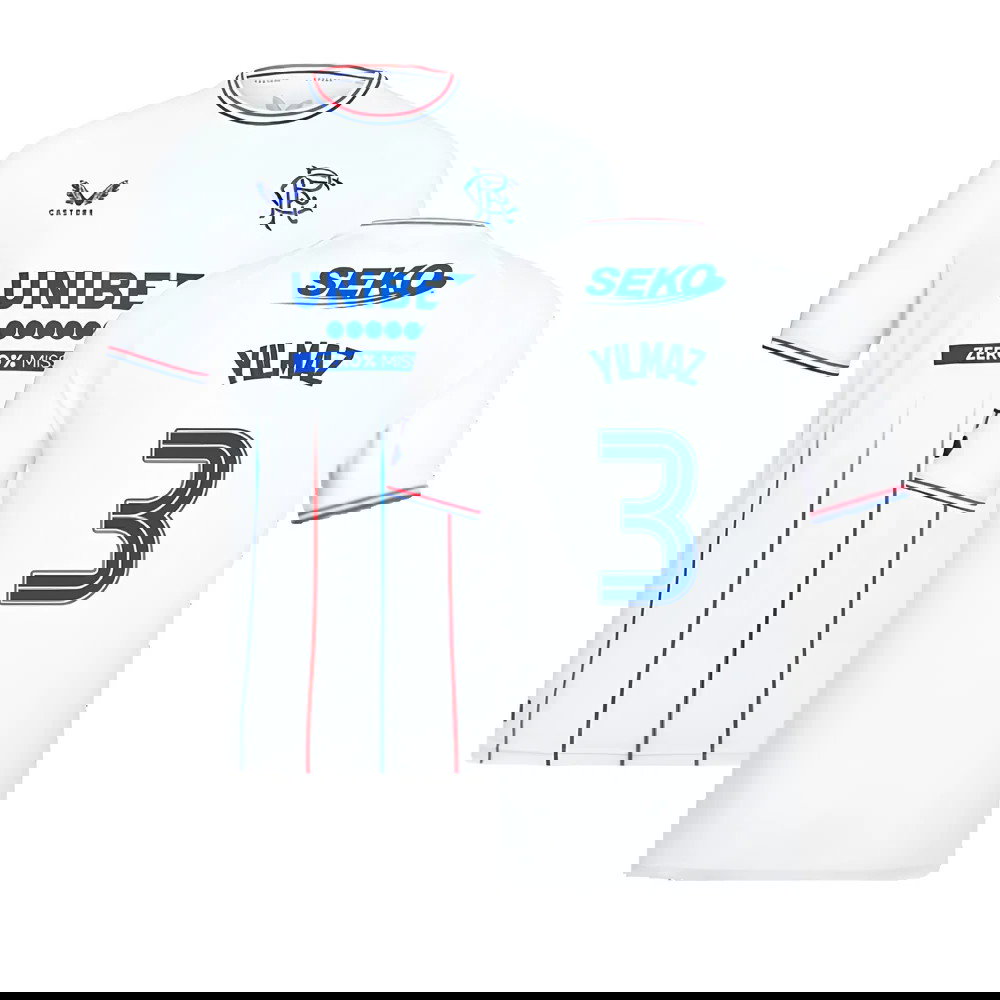 2023-2024 Rangers Pro Authentic Away Shirt (Yilmaz 3)