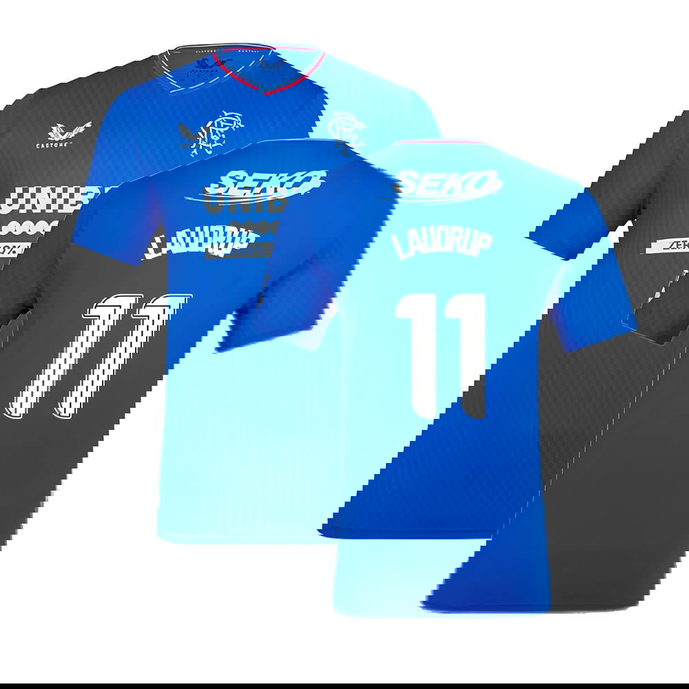 2023-2024 Rangers Pro Authentic Home Shirt (Laudrup 11)