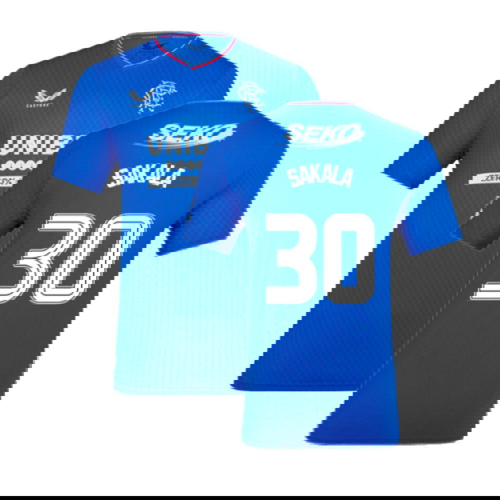 2023-2024 Rangers Pro Authentic Home Shirt (Sakala 30)