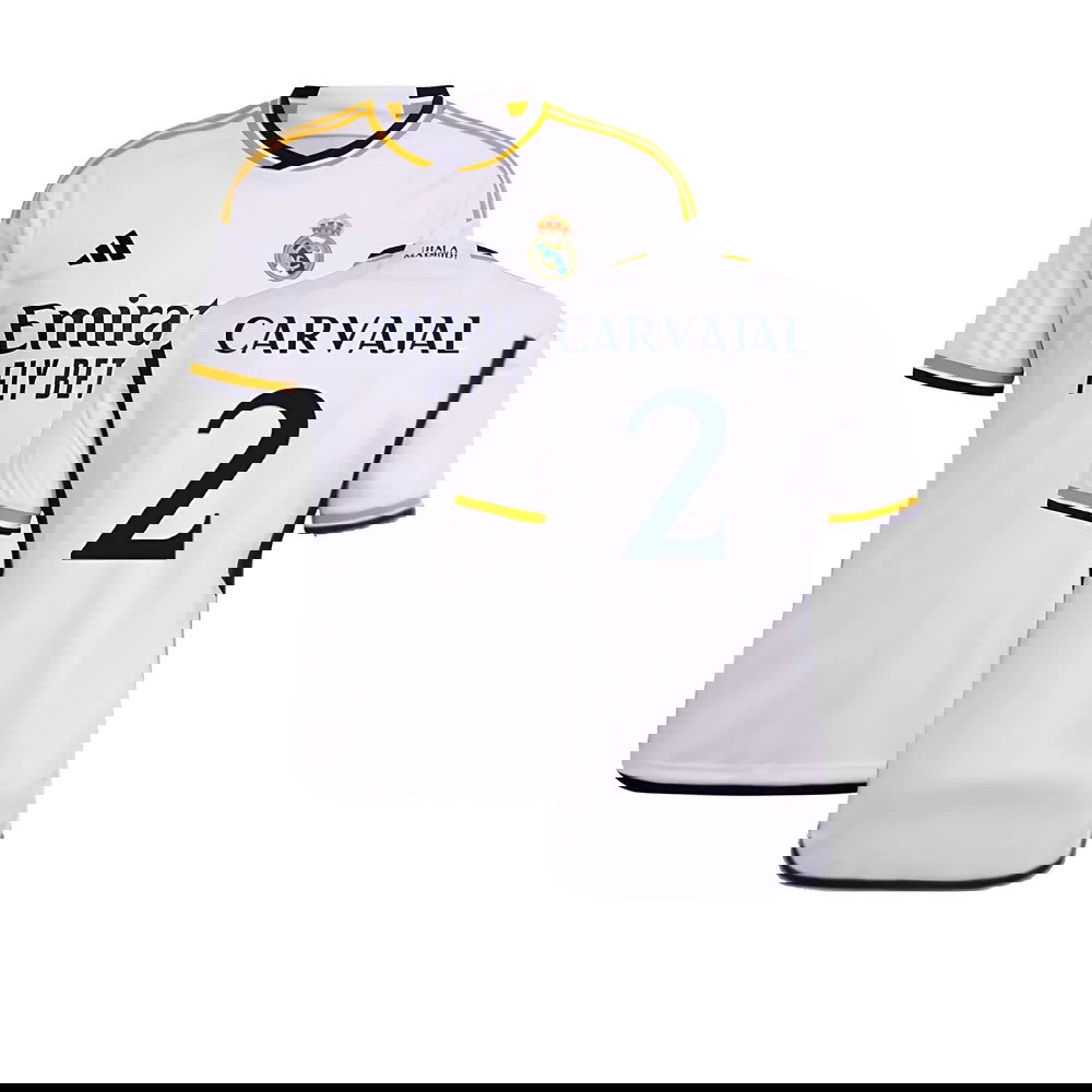 2023-2024 Real Madrid Home Shirt (Carvajal 2)