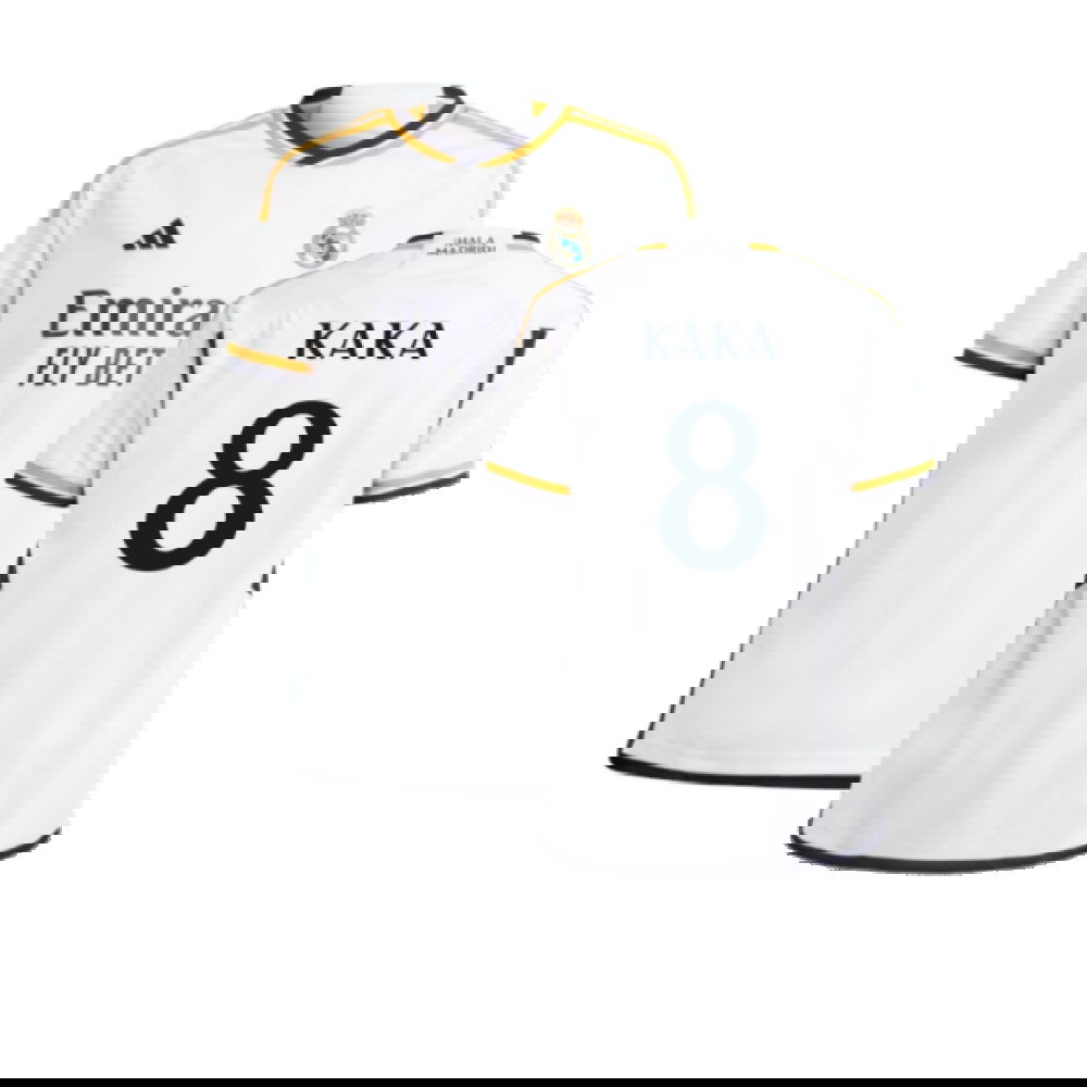 2023-2024 Real Madrid Home Shirt (Kids) (Kaka 8)