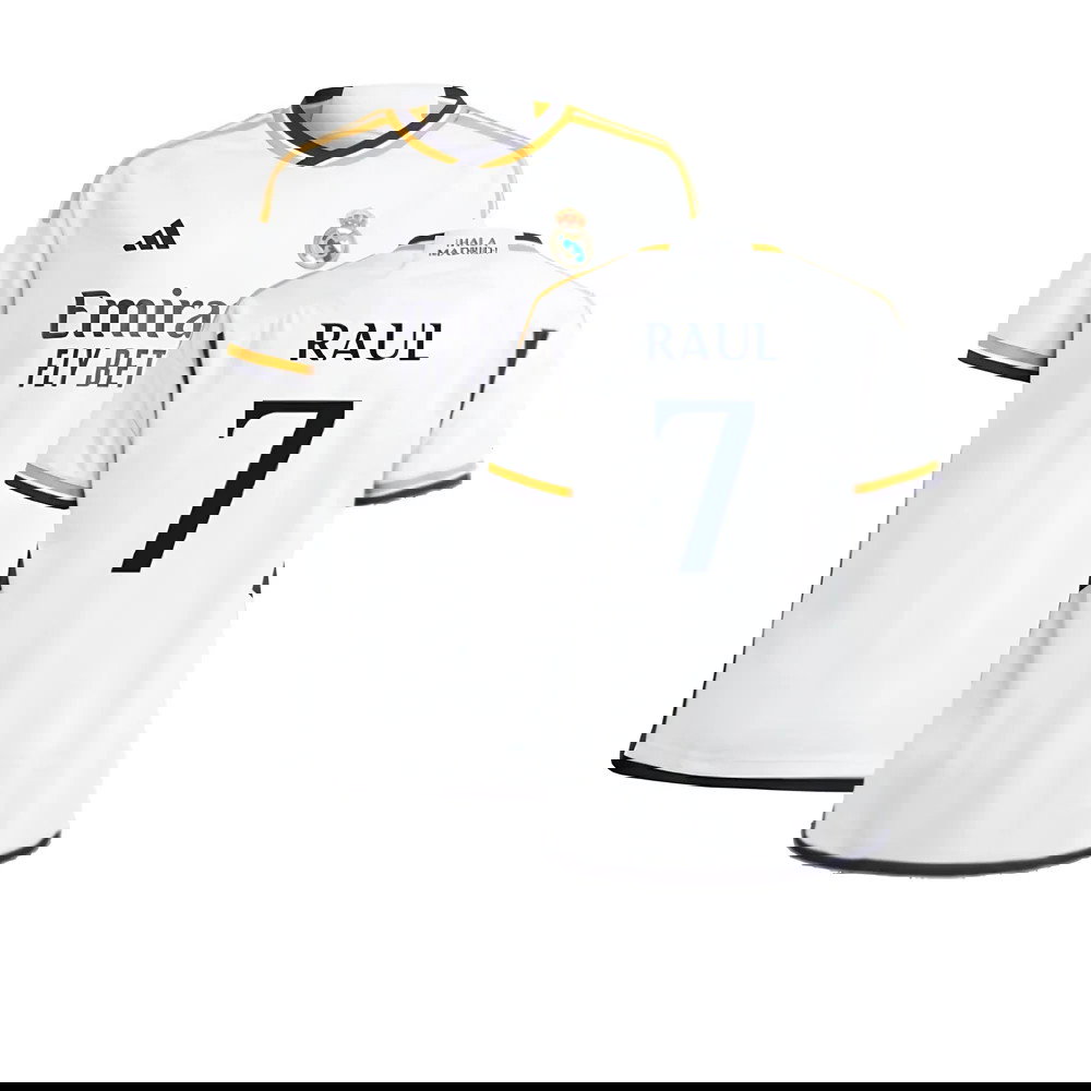 2023-2024 Real Madrid Home Shirt (Kids) (Raul 7)