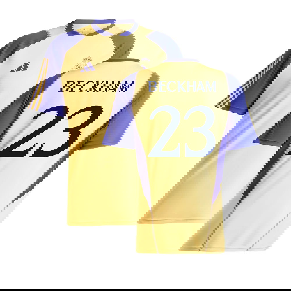 2023-2024 Real Madrid Training Shirt (Spark) (Beckham 23)