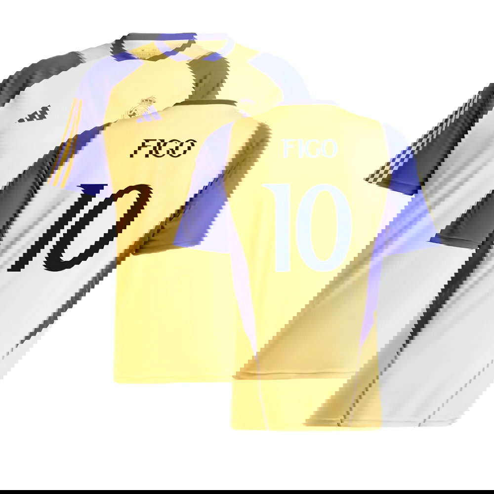 2023-2024 Real Madrid Training Shirt (Spark) (Figo 10)