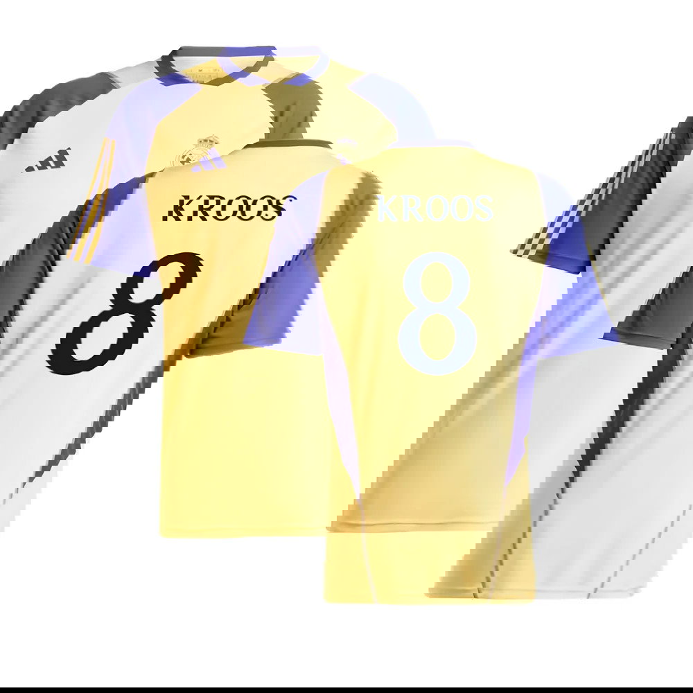 2023-2024 Real Madrid Training Shirt (Spark) (Kroos 8)